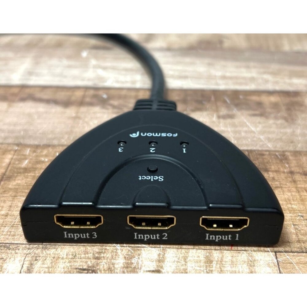 Fosmon 3-Port HDMI Switch Splitter With LED Indicator - Picture 2 of 2